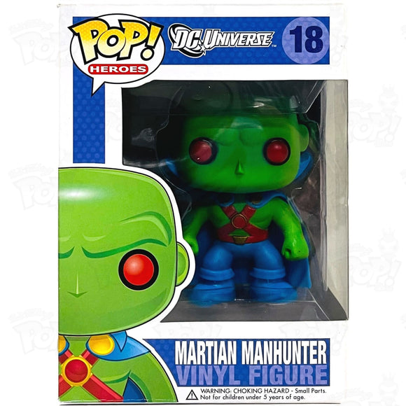 Dc Universe Martian Manhunter (#18) Funko Pop Vinyl