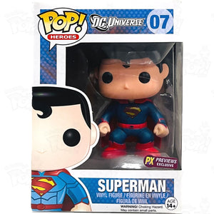 Dc Universe Superman (#07) Px Exclusive Funko Pop Vinyl