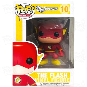 Dc Universe The Flash (#10) Yellow Box Funko Pop Vinyl