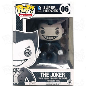 Dc Universe The Joker (#06) Black & White Funko Pop Vinyl