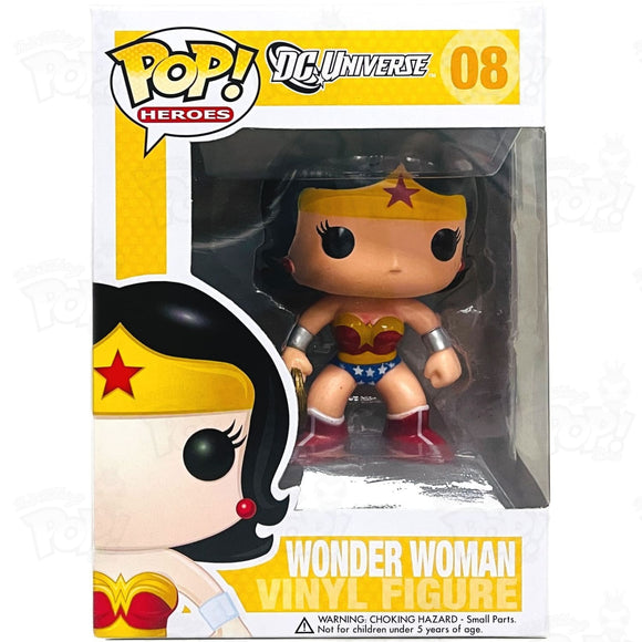 Dc Universe Wonder Woman (#08) Yellow Box Funko Pop Vinyl