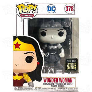 Dc Wonder Woman Imperial (#378) Black & White Funko Pop Vinyl