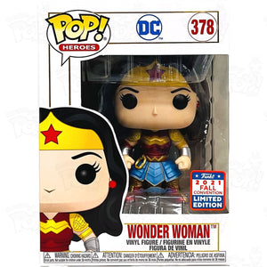 Dc Wonder Woman Imperial (#378) Metallic 2021 Fall Convention Funko Pop Vinyl