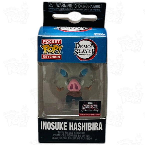 Demon Slayer Inosuke Hashibira Targetcon 2023 Pocket Pop Keychain Pocket Pop Keychain