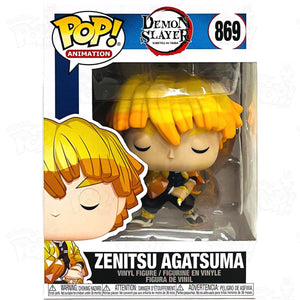 Demon Slayer Zenitsu Agatsuma (#869) Funko Pop Vinyl