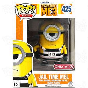 Despicable Me 3 Jail Time Mel (#425) Target Funko Pop Vinyl