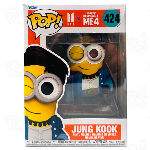Despicable Me 4 x BTS Jung Kook (#424) Funko Pop Vinyl