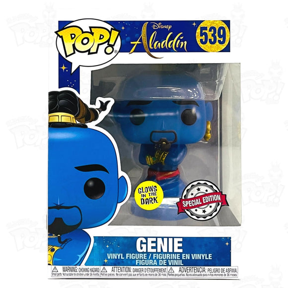 Disney Aladdin Genie (#539) GITD - That Funking Pop Store!