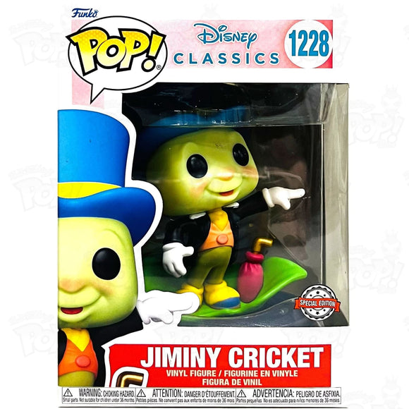 Disney Classics Jiminy On Leaf (#1228) Funko Pop Vinyl
