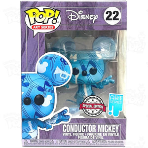 Disney Conductor Mickey Artist Series (#22) Funko Pop Vinyl