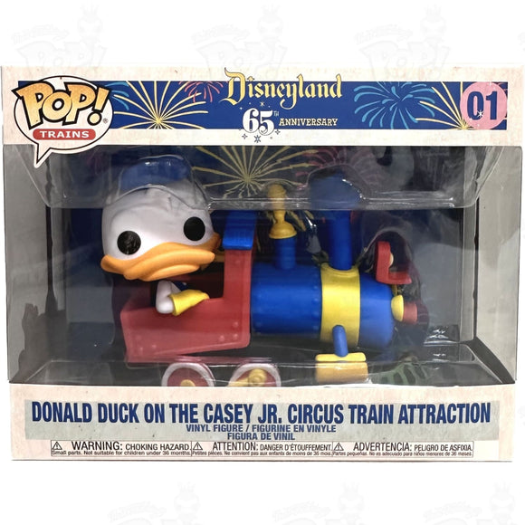 Disney Donald Duck On The Casey Jr. Circus Train Attraction (#01) Funko Pop Vinyl
