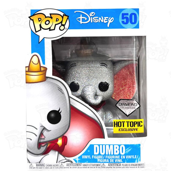 Disney Dumbo (#50) Diamond Hot Topic Funko Pop Vinyl