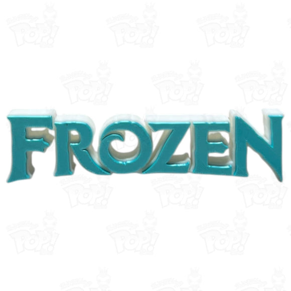 Disney Frozen Logo Display Sign Loot