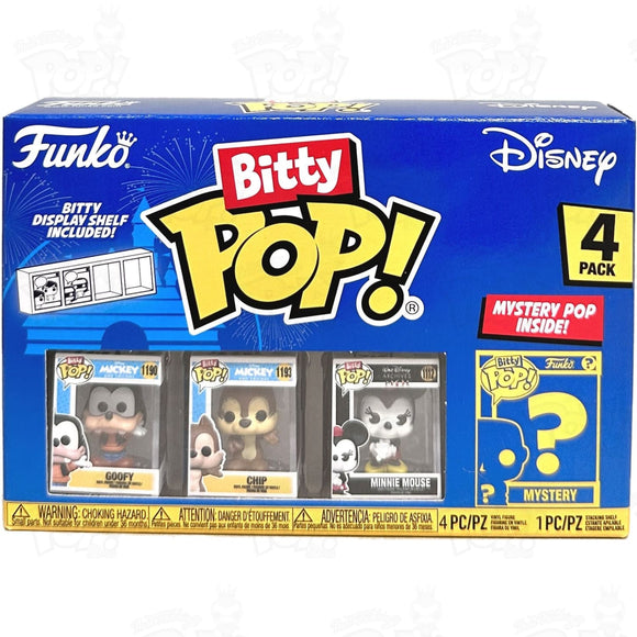 Disney Goofy & Friends Bitty (4-Pack) Funko Pop Vinyl