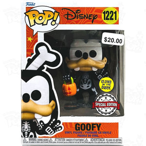 Disney Goofy Skeleton (#1221) Gitd Funko Pop Vinyl