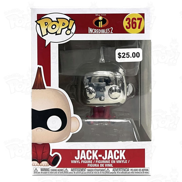Disney Incredibles 2 Jack-Jack (Silver Chrome) (#367) - That Funking Pop Store!