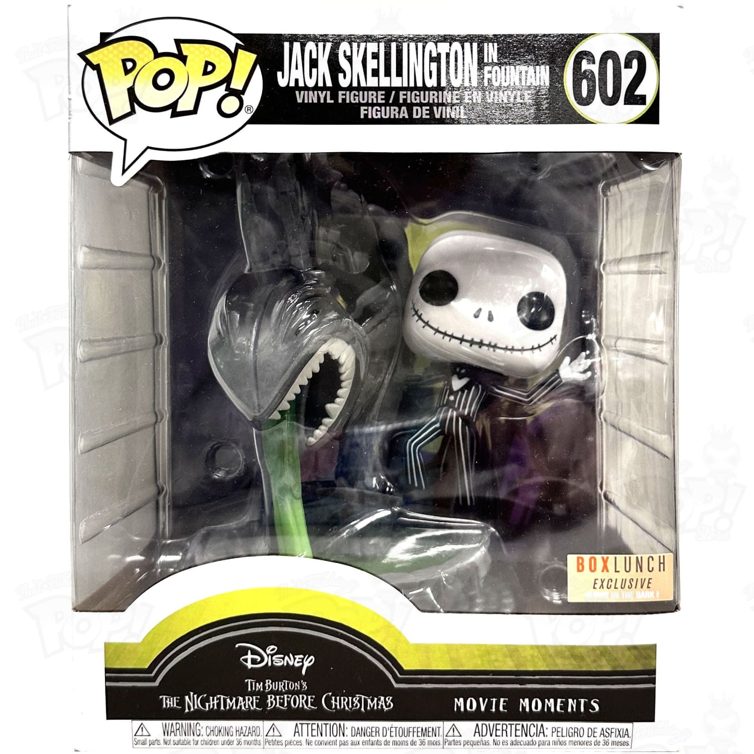 Funko Pop Jack outlet Skellington in Fountain Exclusive VAULTED