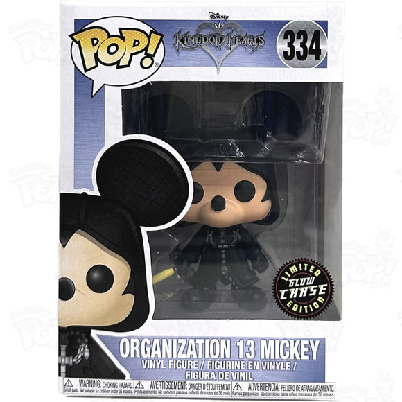 Disney Kingdom Hearts Organization 13 Mickey (#334) Chase Funko Pop Vinyl