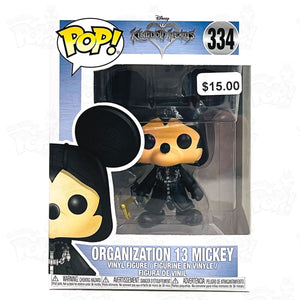 Disney Kingdom Hearts Organization 13 Mickey (#334) Funko Pop Vinyl