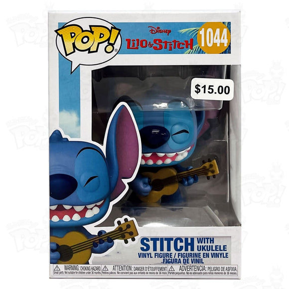 Disney Lilo & Stitch Stitch (With Ukulele) (#1044) - That Funking Pop Store!
