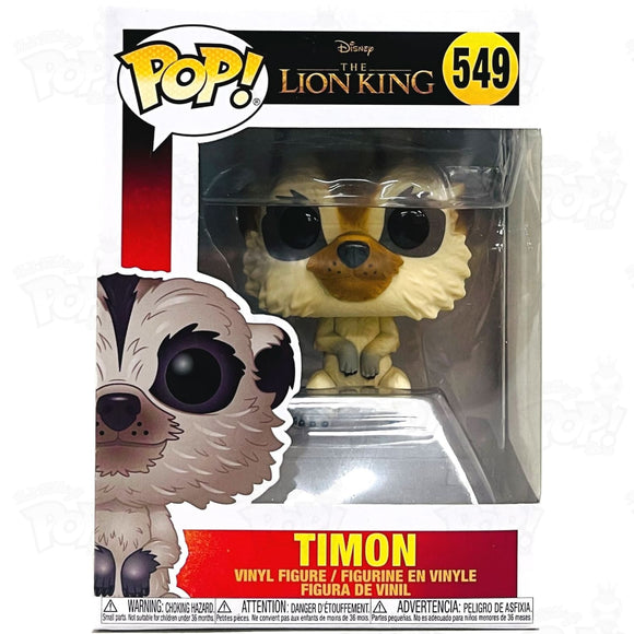 Disney Lion King Timon (#549) Funko Pop Vinyl