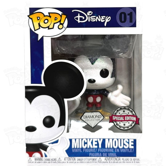 Disney Mickey Mouse (#01) Diamond Edition Funko Pop Vinyl