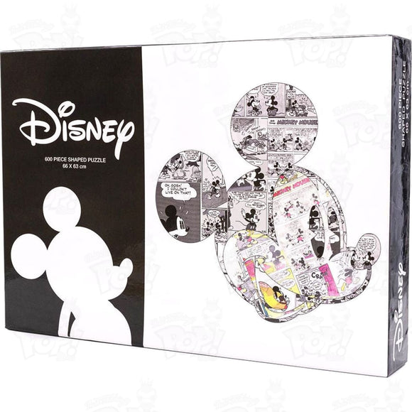 Disney Mickey Mouse Shaped Puzzle - 500 Piece Jigsaw Loot