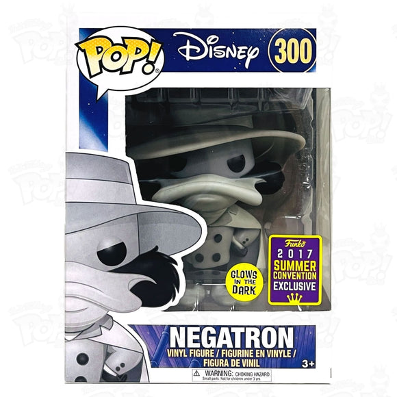 Disney Negatron (#300) 2017 Summer Convention Gitd Funko Pop Vinyl