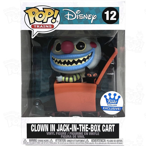 Disney Nightmare Before Christmas Clown In Jack The Box Cart (#12) Funko Pop Vinyl