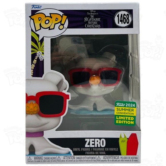 Disney Nightmare Before Christmas Zero (#1416) Summer Convention 2024 Funko Pop Vinyl