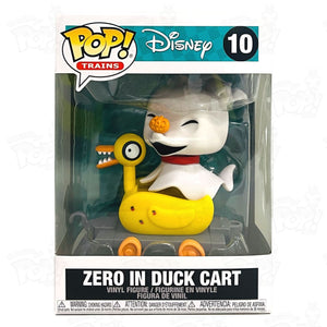 Disney Nightmare Before Christmas Zero In Duck Cart (#10) Funko Pop Vinyl