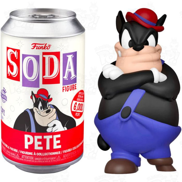 Disney Pete Vinyl Soda