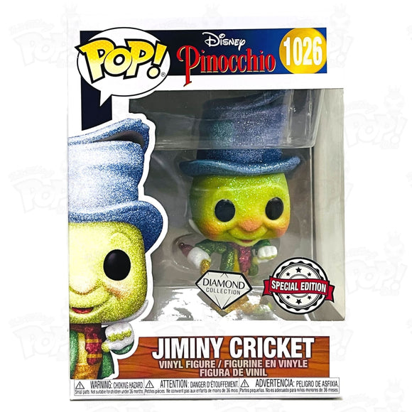 Disney Pinnocchio Jimini Cricket (#1026) Diamond Collection Funko Pop Vinyl
