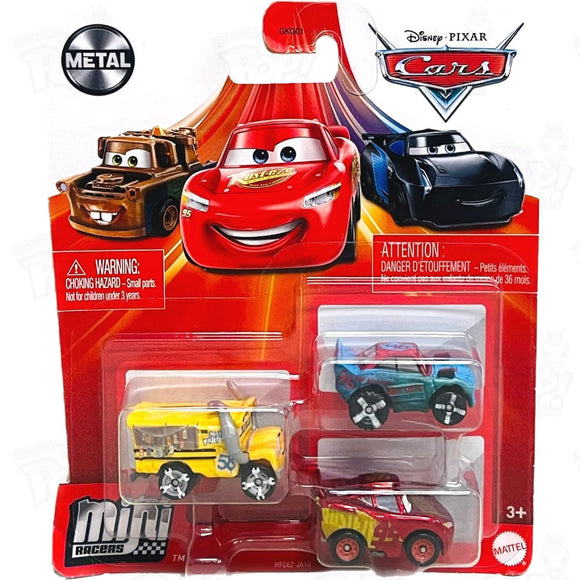 Disney Pixar Cars Mini Racers (3-Pack) #1