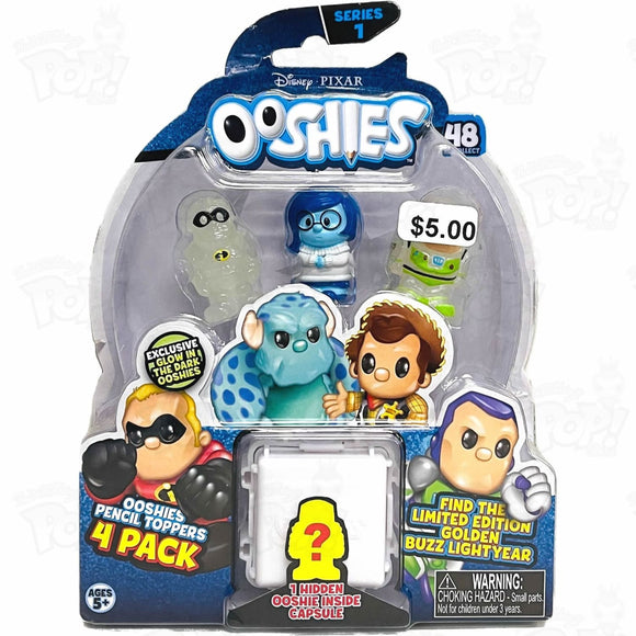 Disney Pixar Ooshies Series 1 (4-Pack) Loot