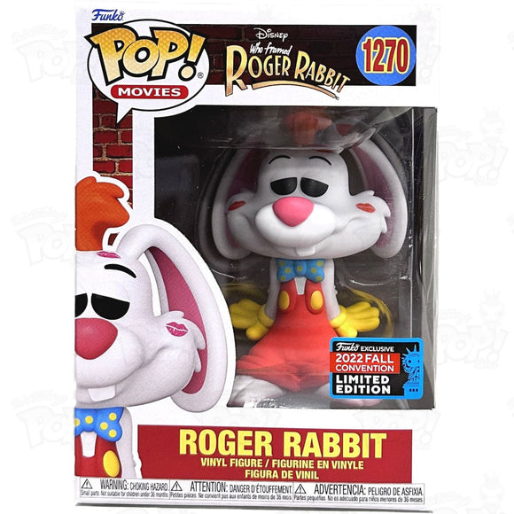 Roger Rabbit Fall Royal Protection Disney Roger Rabbit (#1270) 2022 Fall Convention Funko Pop Vinyl
