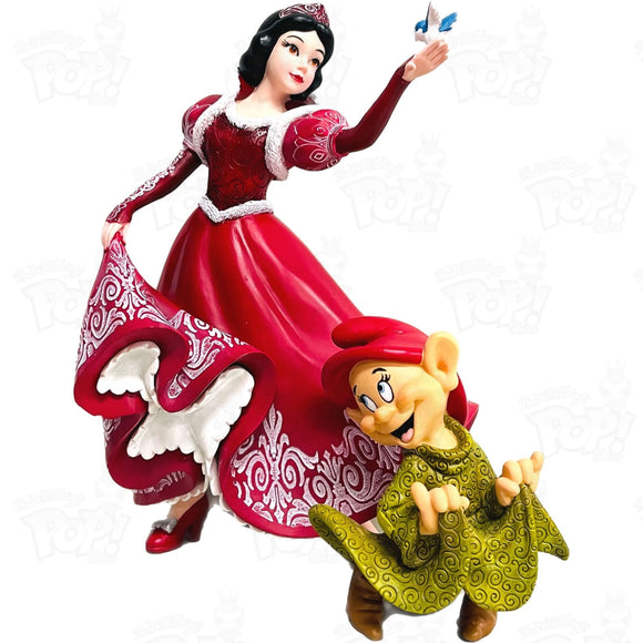 Disney Showcase Snow White & Dopey Couture De Force Stone Resin Figurine Loot