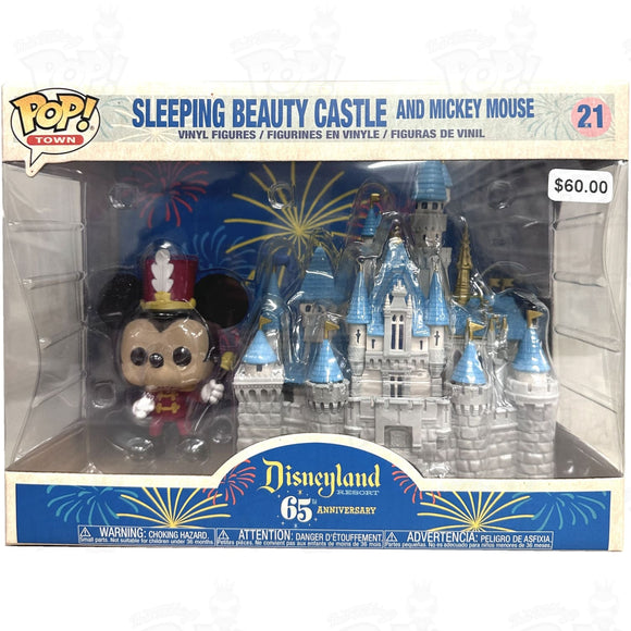 Disney Sleeping Beauty Castle And Mickey Mouse (#21) Funko Pop Vinyl