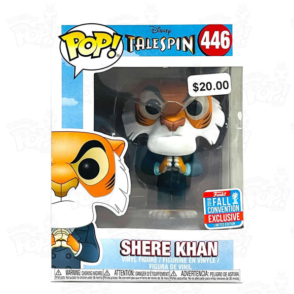 Disney Talespin Shere Khan (#446) 2018 Fall Convention - That Funking Pop Store!