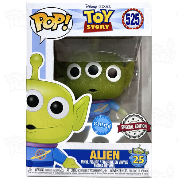 Disney Toy Story Alien Glitter (#525) Funko Pop Vinyl