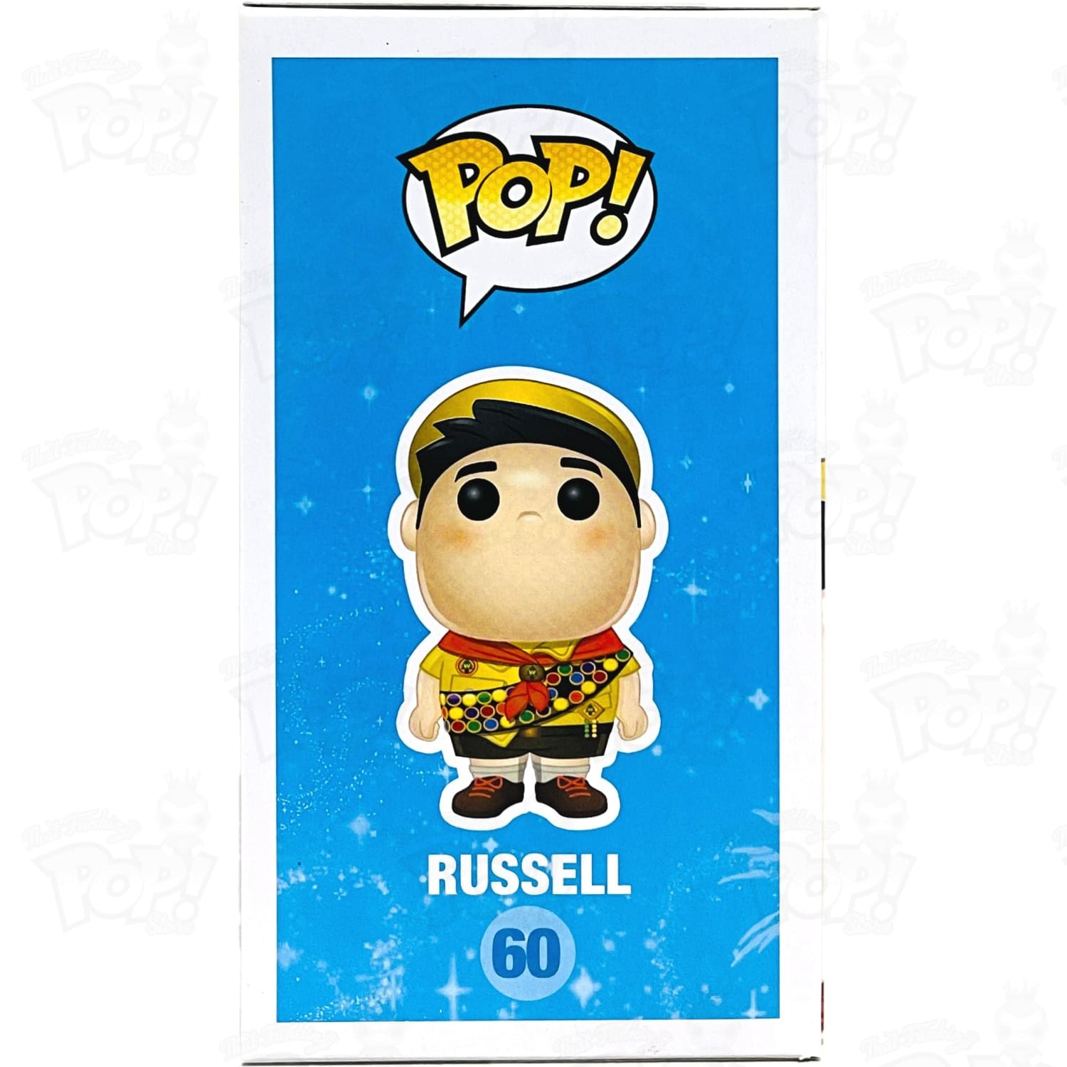 Funko Pop! Disney Pixar Up Russell Pop #60 Rare Vaulted Vinyl  Figure/Hardstack