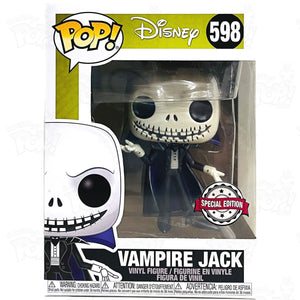 Disney Vampire Jack (#598) Metallic Funko Pop Vinyl