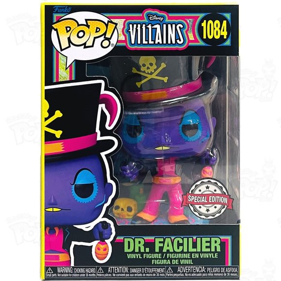 Disney Villains Dr Facilier Black Light (#1084) Funko Pop Vinyl