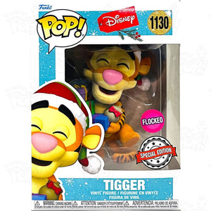 Winnie The Pooh Tigger Holiday (#1130) Flocked Funko Pop Vinyl