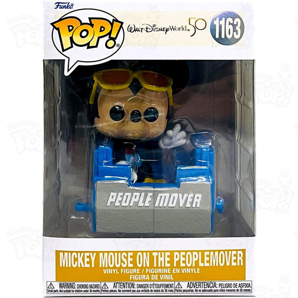 Disney World Mickey Mouse On The People Mover (#1163) Funko Pop Vinyl
