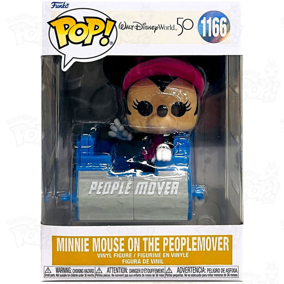 Disney World Minnie Mouse On The People Mover (#1166) Funko Pop Vinyl