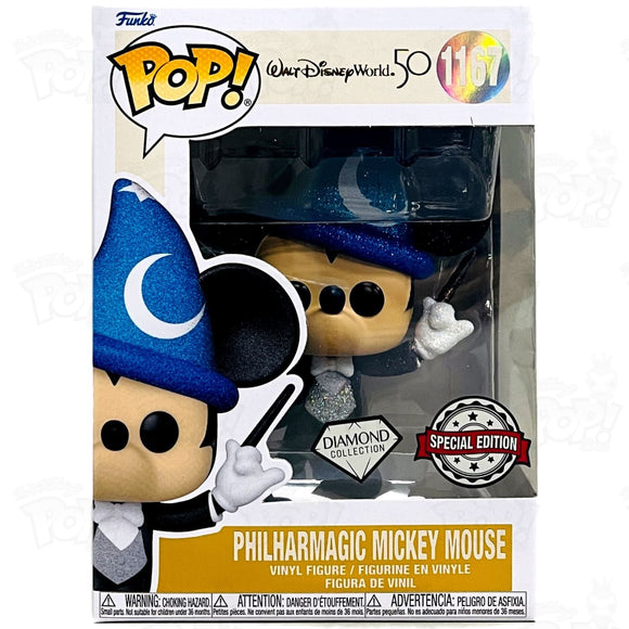 Disney World Philharmagic Mickey (#1167) Diamond Funko Pop Vinyl