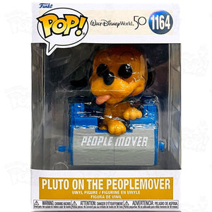 Disney World Pluto On The People Mover (#1164) Funko Pop Vinyl