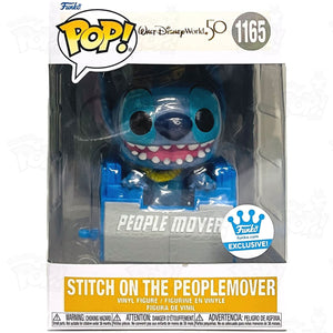 Disney World Stitch On The People Mover (#1165) Funko Pop Vinyl