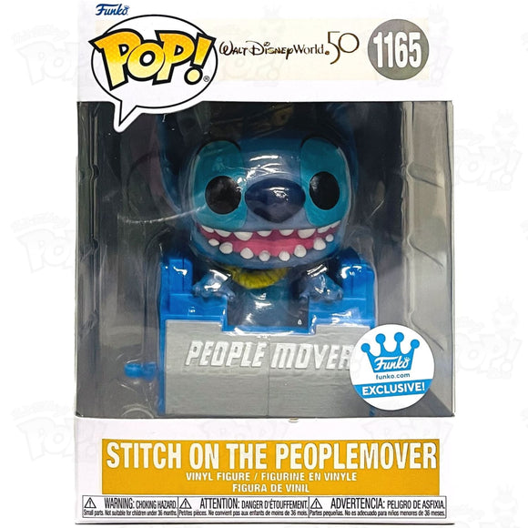 Disney World Stitch On The People Mover (#1165) Funko Pop Vinyl